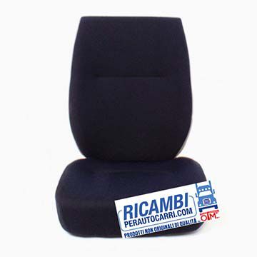 Funda para asiento lado conductor con pasaje apoya cabeza para Iveco DAILY 2006