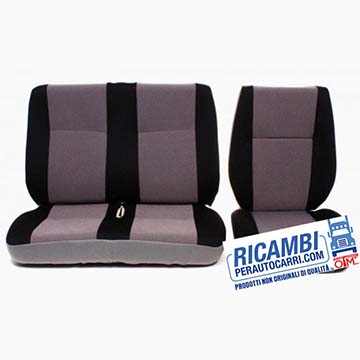 Funda para asiento lado conductor con pasaje apoya cabeza y funda para butaca  para Iveco DAILY 2010