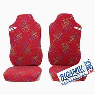 Funda para asiento lado conductor con apoya cabeza incorporado para Iveco STRALIS ACTIVE DAY/TIME