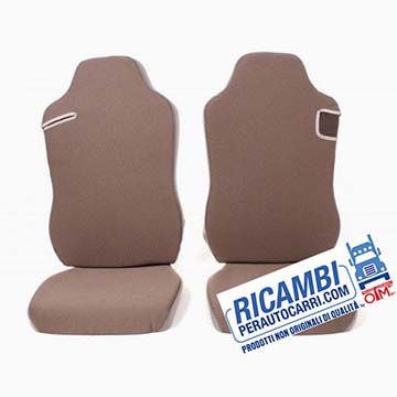 Funda para asientos DOS PLAZAS con reposacabezas integrado para Iveco STRALIS HI-WAY XP