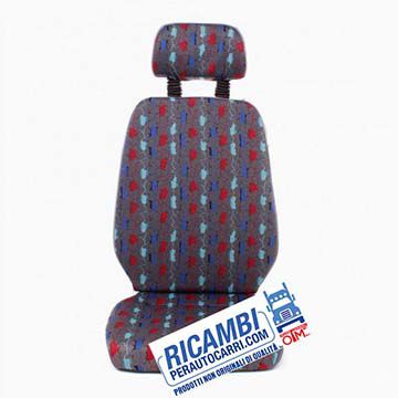 Funda para asiento lado conductor neumático para Iveco EUROTRAKKER 1ra versión